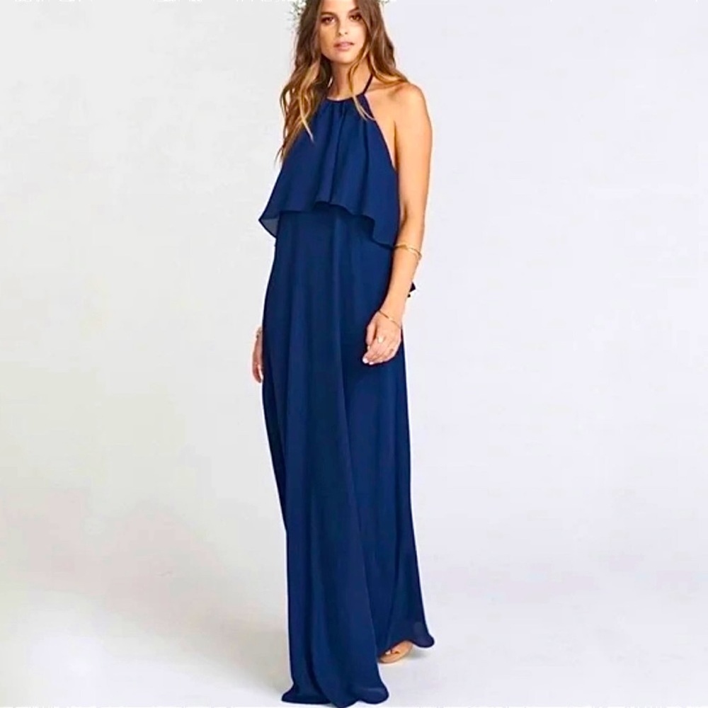 Show Me Your Mumu Aimee Ruffle Maxi Dress (TALL)